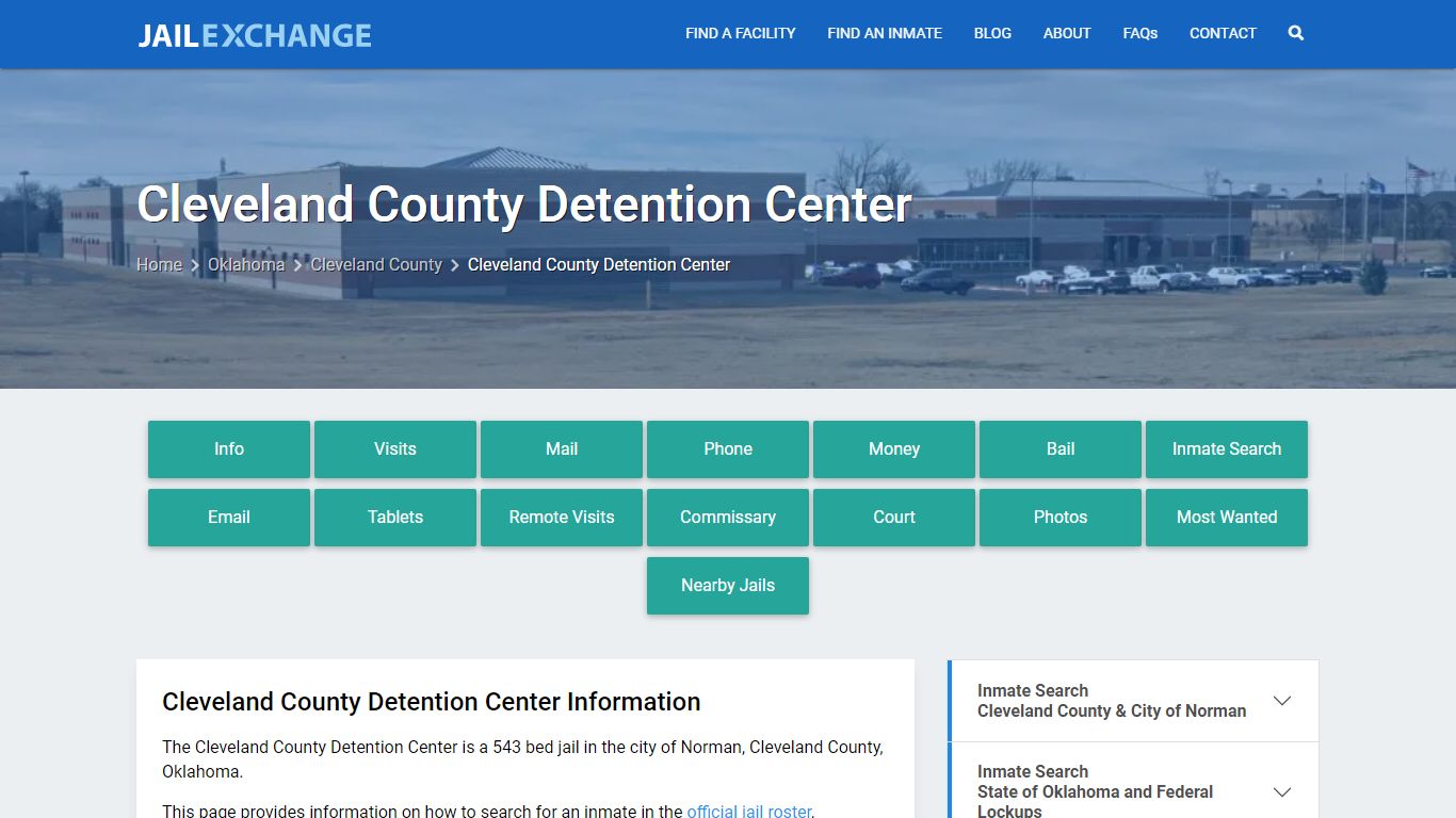 Cleveland County Detention Center - Jail Exchange